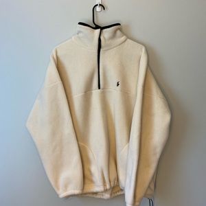 Vintage Ralph Lauren Polo Fleece 1/4 Zip Sz M